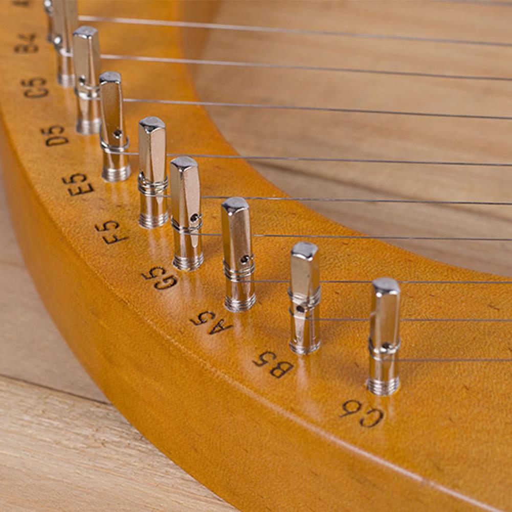 Lyre Harp String Instrument With Tuning Tool 19 Strings uygun fiyatlı ...