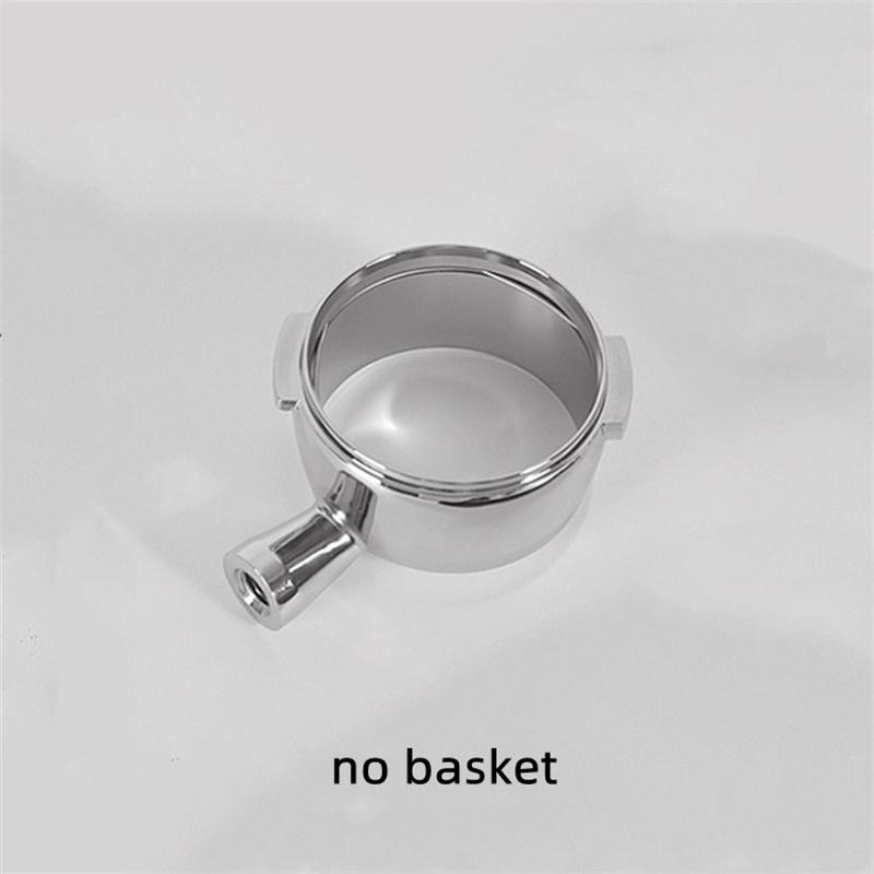 

Coffee Maker 58mm Filter Holder Bottomless Portafilter Head For GAGGIA NEW BABY DOSATA/NEW ESPRESSO 06/TEBE Coffee Machine 58mm For GAGGIA