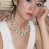 Medieval Atmosphere Exaggerated with Pearl Necklace Style Multi-layer Design French Cold Wind Collarbone Chain