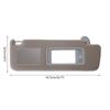 Sun Visor for Land Cruiser-Prado 2002-2010 7432060850B1 with Makeup Mirror Passenger/Driver Side Car Interior Sunshield