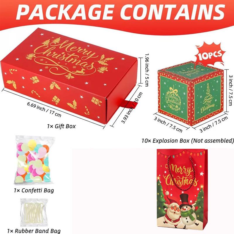 Scatola a Sorpresa Pop-up Regalo per Compleanni, San Valentino, Qixi e Natale