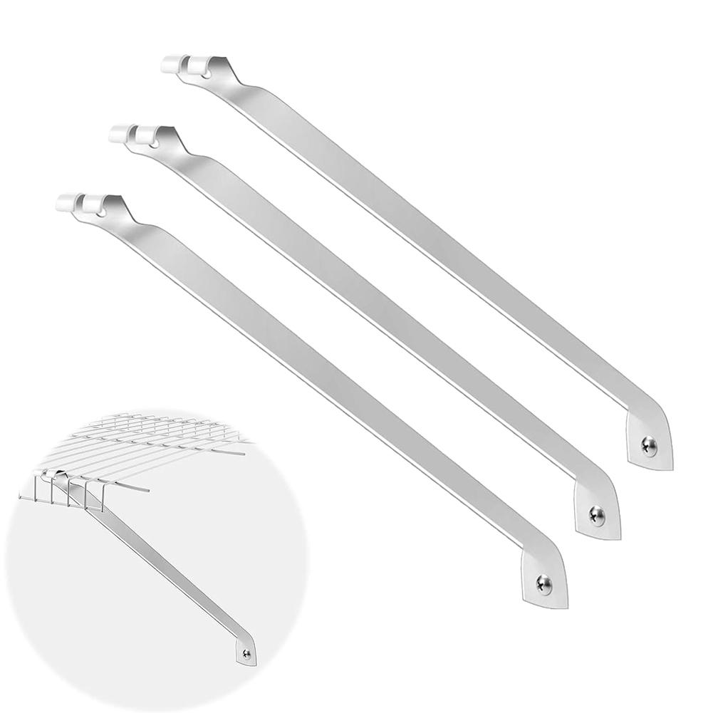 17 Inch Brackets Shelving Support Brackets Home Improvement Cold-drawn Process Strength Enhanced Shelf Stability 17 Inch