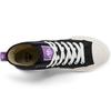 Kappa Comfortable Versatile Non-Slip Wear-Resistant Breathable High-Top Canvas Shoes Unisex Sneakers Black Purple K0BY5VS03D-990