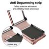Blocking Card Holder Leather Cover for Samsung Galaxy Z Flip 6 5 4 3 Flip6 Flip5 Flip4 Flip3 5G Crossbody Wallet Phone Case