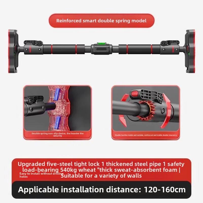 Bestseller Horizontal Bar Household Indoor Fitness Equipment Household Sports Non-punching Rings Single Rod Pull-up Device on Th
