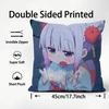 Anime Miss Kobayashi'S Dragon Maid Cushion Cover Soft & Easy-Wash Pillow Case – Versatile For Couch, Bed, Travel And Office