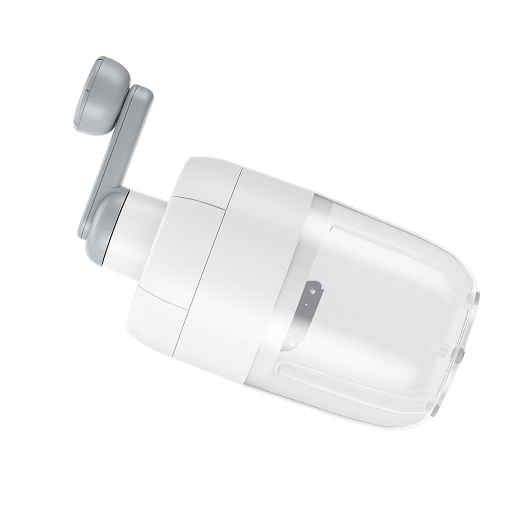 Manueller Eisrasierer Tragbare Transparente Eisbox Hand-Eiszerkleinerer für Zuhause Stand Camping