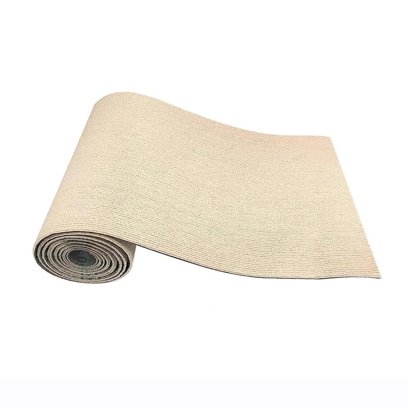 Cat Scratch Mat,Trimmable Self-Adhesive Carpet DIY Climb Cat Scratcher for Couch Furniture or Wall Protector Cat Crawling Mat 30x30cm бежевый