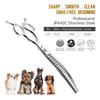 7.5-Inch Curved Tooth Scissors for Fish Bones & Pet Grooming, Professional Thinning Shears for Small & Large Fish.