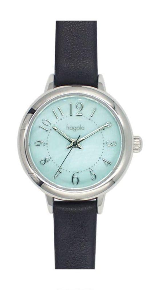 

[Подписаться] Часы Fragola 10 ATM Water Resistant Shell Watch H04822A-1 SV/BK женские черные