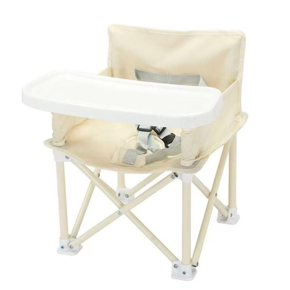 Adjustable Height Children's Dining Chair with Food Tray Baby Seat Chair Home Use