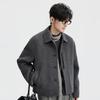 Men's Double-sided Wool Blend Short Jacket