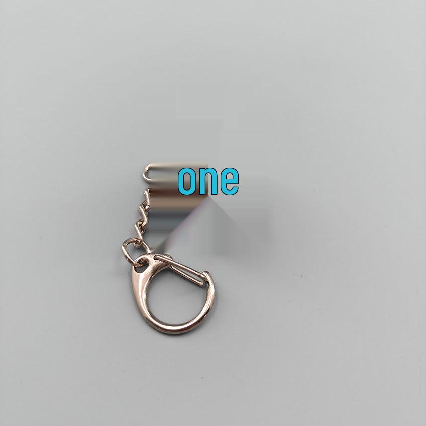 Creative Novelty Stress Relief Button Keychain Toy