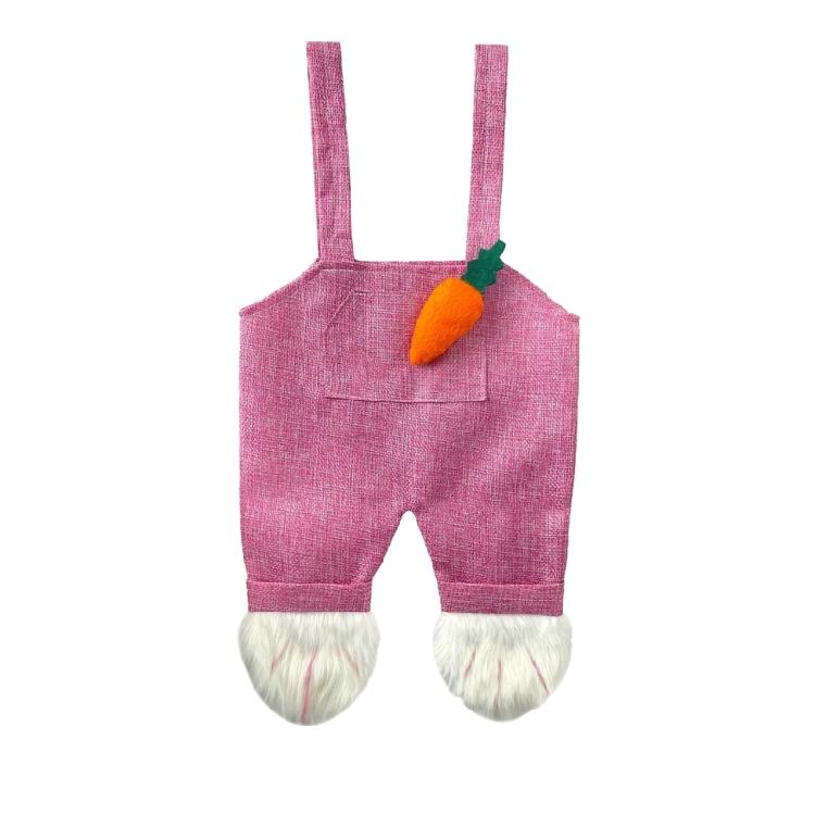

Rabbit Patterned Party Treat Bag Easter Gift Packaging Bag For Candy Chocolate Small Toy Snacks and Festival Gifts розовый