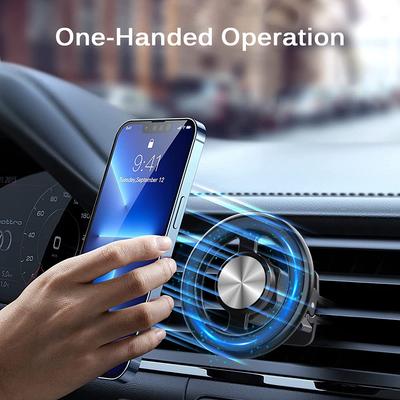 Universal Car Phone Mount Rack Air Vent Mount GPS Support Magnetic Phone Holder Support 360 Degree Rotation Auto Accessories