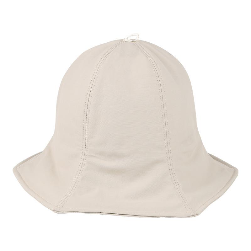 

Хлопковая панама для путешествий весна и осень мужская и женская удобная дышащая шапка для сауны M（56-58cm）