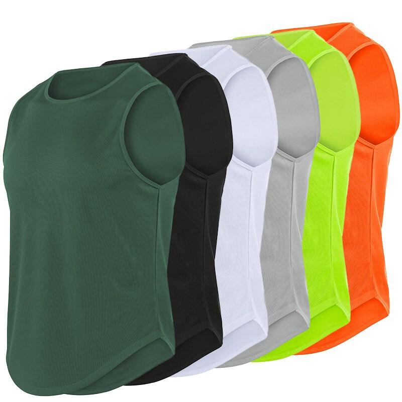 Maiouri de vară fără mâneci cu uscare rapidă pentru bărbați pentru alergare, antrenament, baschet