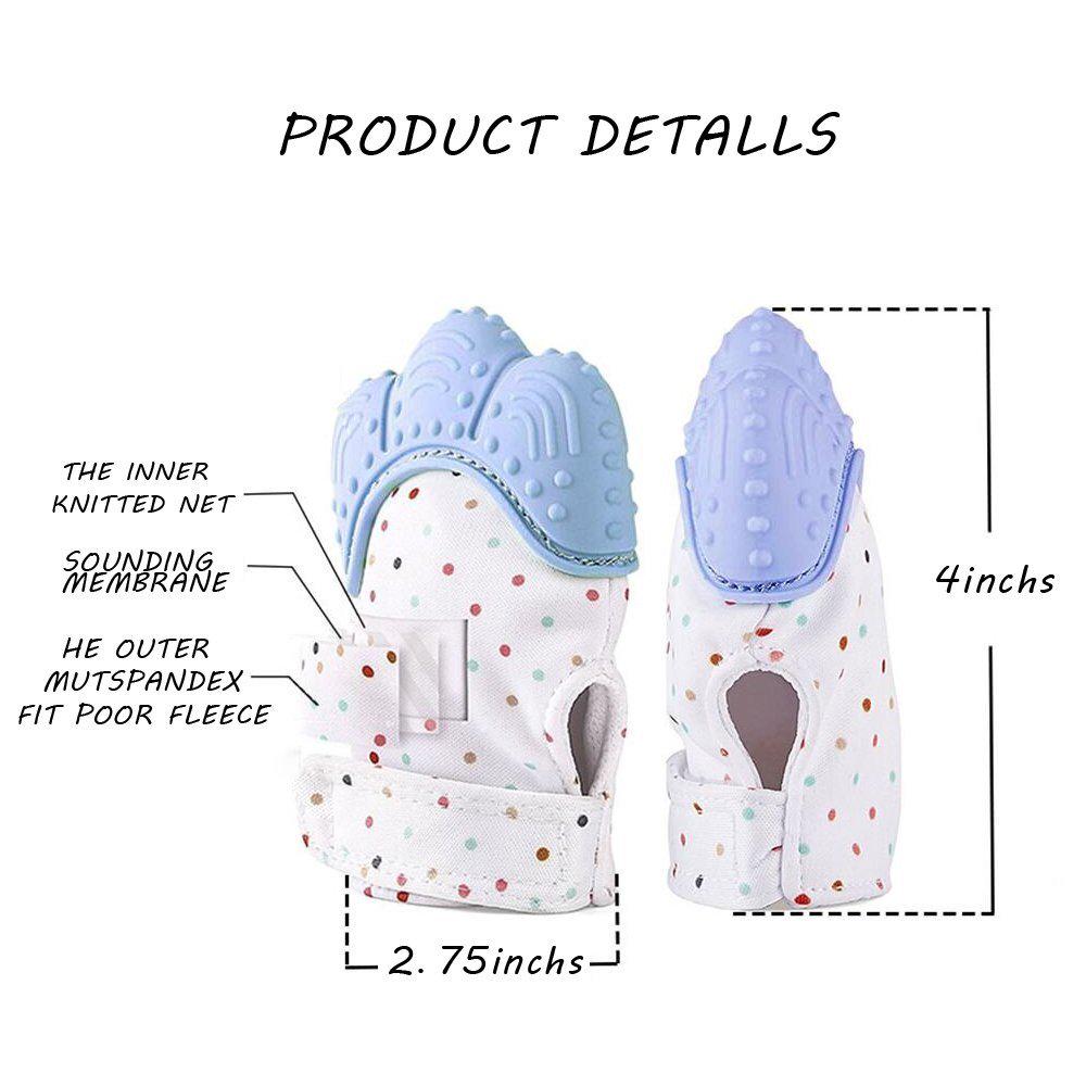Buy Soothing Teething MittenSafe Food Grade Teething Mitt BPA Free