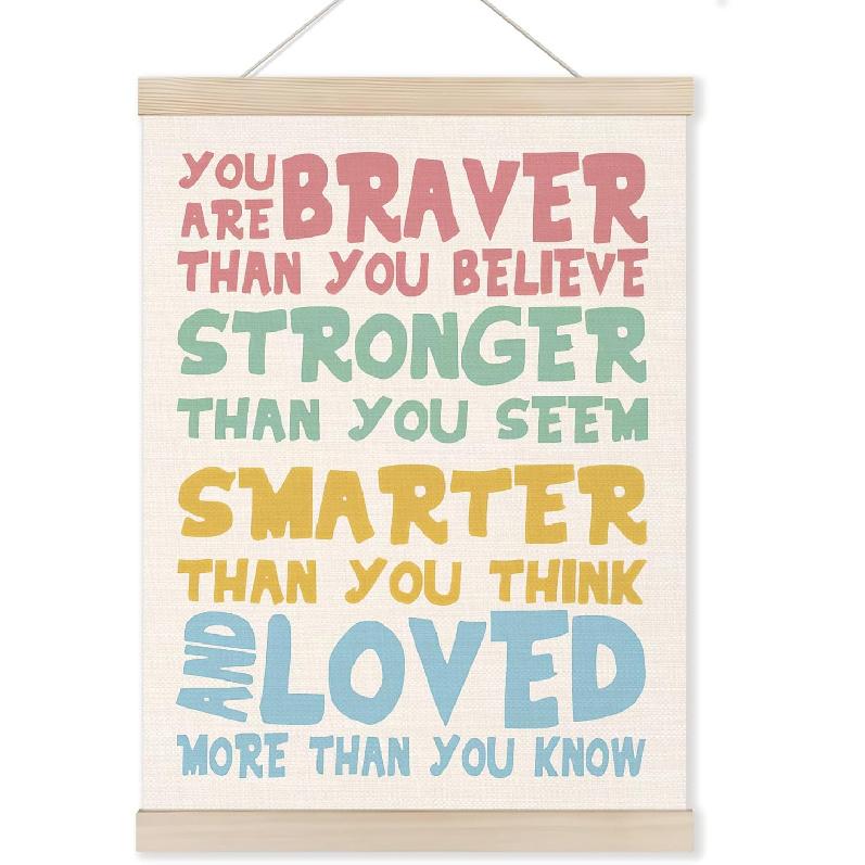 Mental Health Wall Decor, Speech Therapy Wall Art Poster, Speech Therapy Gifts, Mental Health Posters Wall Decor for Classroom Playroom Nursery 02-LZLB-GQ