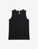 Meleugo Women'S Slim Cotton Sleeveless [Black]