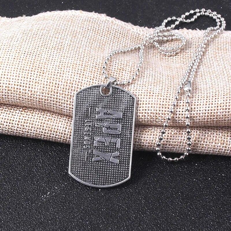 Game Apex Legends Dog Tag Necklace Pendants For Women Men Antique Metal Necklace Jewelry Accessories