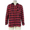 Mens Plaid Jackets Shirts Zip Up Hoodies Classic Casual Lightweight Fall Outerwear Outdoor Sweatshirts With Pocket
