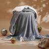 Double-Sided Plush Flannel Fleece Blanket - Ultra-Fine, All-Season Throw for Bed, Sofa, Travel, or Camping