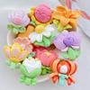 10Pcs New Cute Cartoon Flower Series Flat Back Resin Scrapbooking DIY Jewelry Hairpin Craft Decoration Accessorie