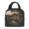 In A Hole In The Ground There Lived A Hobbit Insulated Lunch Bag Cooler Thermal Food Box Tote Leakproof Lunch Boxes Container
