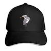 Great Blue Heron Sticker Baseball Cap Curved Brim Classic Fit Low Profile Unstructured Unisex for Unisex Women