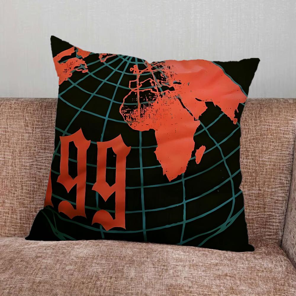 J-Juice Singer W-WRLD Pillow Case For Home Bedroom Car Office Decoration Living Room Sofa Cushion Cover Suitable