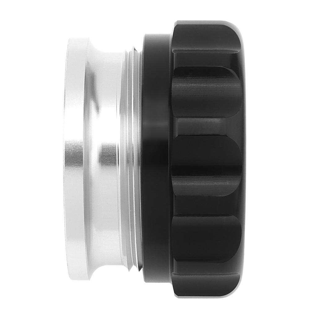 Universal 1,5 Zoll Aluminiumlegierung Schweiß Billet Einfüllstutzen Kappe Schwarz Multi-Tank Kraftstoff Wasser Öl