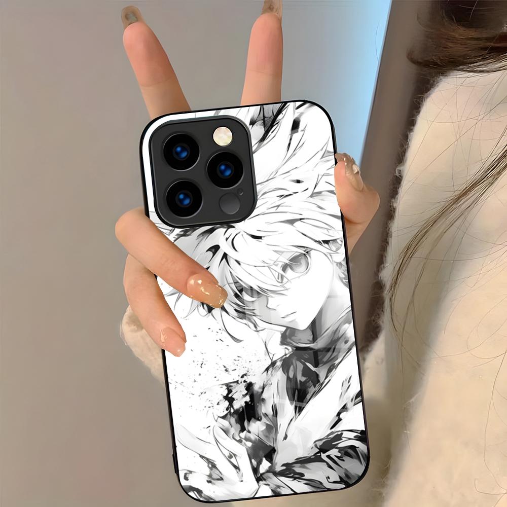 Hunter X Hunter Killua Phone Case For IPhone 17 Pro Max 16 15 14 Pro Max 13 11 Plus Glass Cover