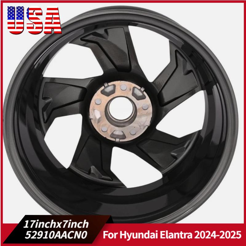 17inchx7inch Wheel Rim Aluminum for Hyundai Elantra 2025-2025 52910AACN0 Performance Automobile Hubcap Cover Accessories