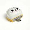 Cartoon Cat Auto Disconnect Adapter Auto Disconnect Power Separator  Phone Charging