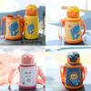 Stainless Steel Children's Water Kettle 480ml Thermal Water Bottle Cute Vacuum Flask  for Students