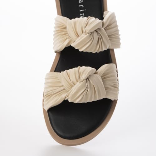 Carino CAST44090 Women's Beige Sandals, Size 23.5 cm