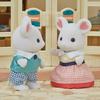 Sylvanian Families Doll [Marshmallow Mouse Girl] Ne-106 ST Mark Certification Ages 3+ Toy Dollhouse Sylvanian Families EPOCH