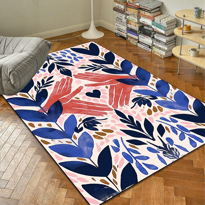 

Домашнее украшение абстрактный ковер современный TG тренд большой ковер кабинет мягкий напольный коврик противоскользящий гостиная спальня декоративный ковер 60x90cm door mat