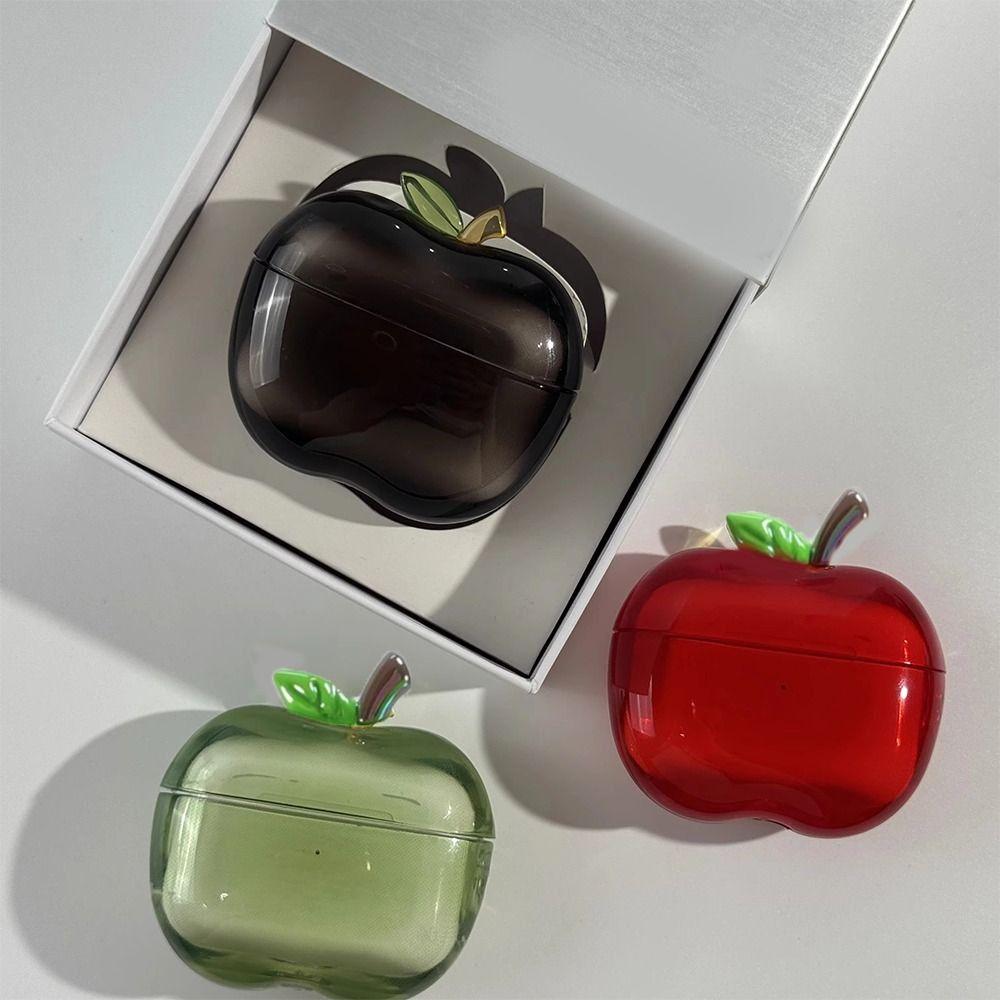 3D Transparent Earphone Protective Shell Protective Cover for AirPods 3/4 /  Airpods Pro 2/1 Gift