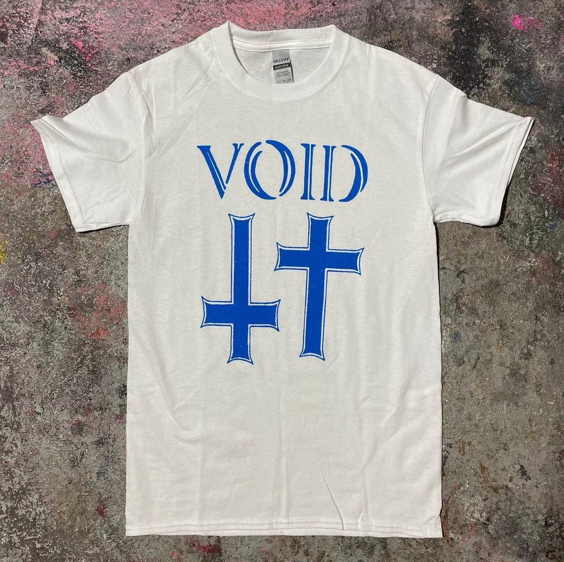 Voi-d Рубашка void, хардкор, панк, хоррор, рубашка, субкультура, краст Унисекс Рубашка S