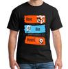 Cartoon Print Short Sleeve Tshirt Game Portal 2 Unisexs Summer Tops Short Sleeve European Size XS5XL Tee Shirts