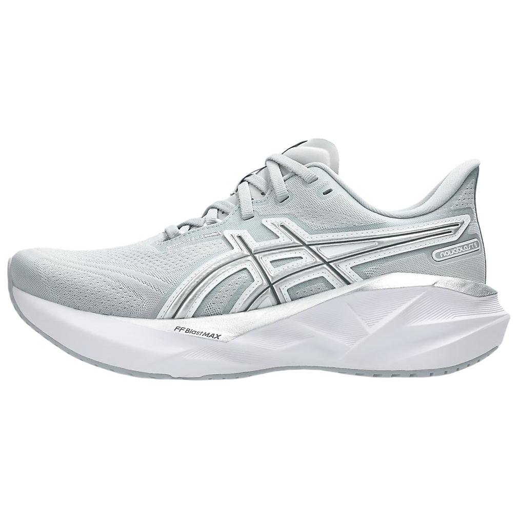 

Asics Novablast 5 Versatile Comfortable Resilient Durable Running Shoes Women sneaker Silver 1012B990-020 37