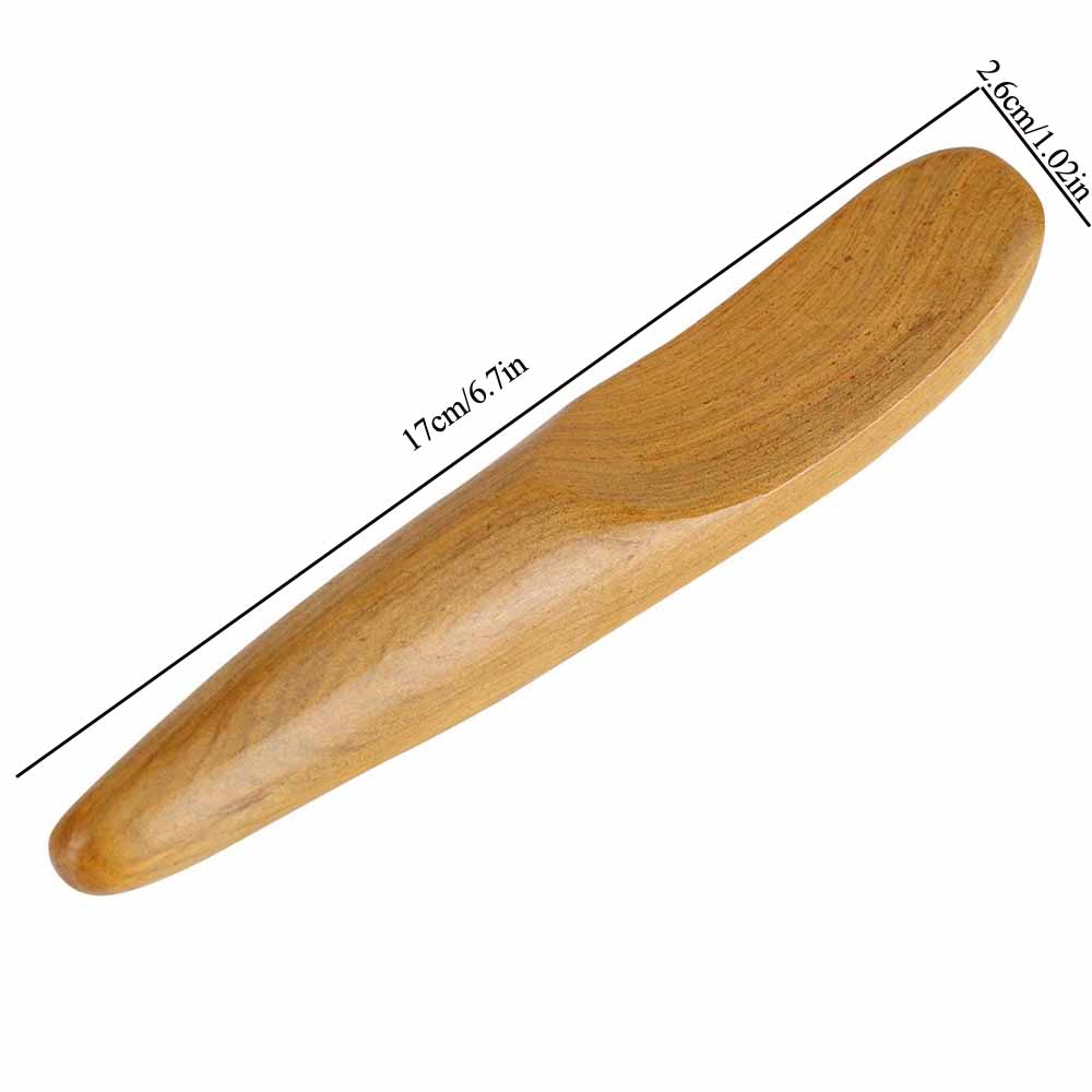 Holz Triggerpunkt-Massagegeräte, Professionelle Gua Sha Lymphdrainage-Werkzeuge, Holztherapie-Massage für den ganzen Körper Schmerzlinderung
