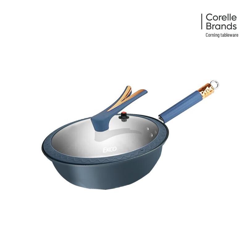 EKCO 32CM Wrought Iron Micro-Pressure Wok