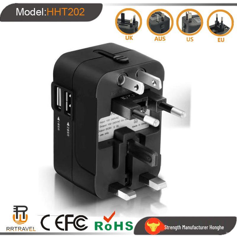 Universal Multifunctional Travel USB Power Adapter Global Conversion Socket