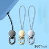 360° Rotatable Lanyard Keychain Stylish AntiLost Rope,Strap Phone Lanyard Wrist Lanyard Suitable for All Full Phone Cases 2 Pcs 1