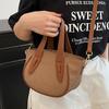 Premium niche design portable bucket bag women's 2025 new simple and versatile commuter style shoulder messenger bag