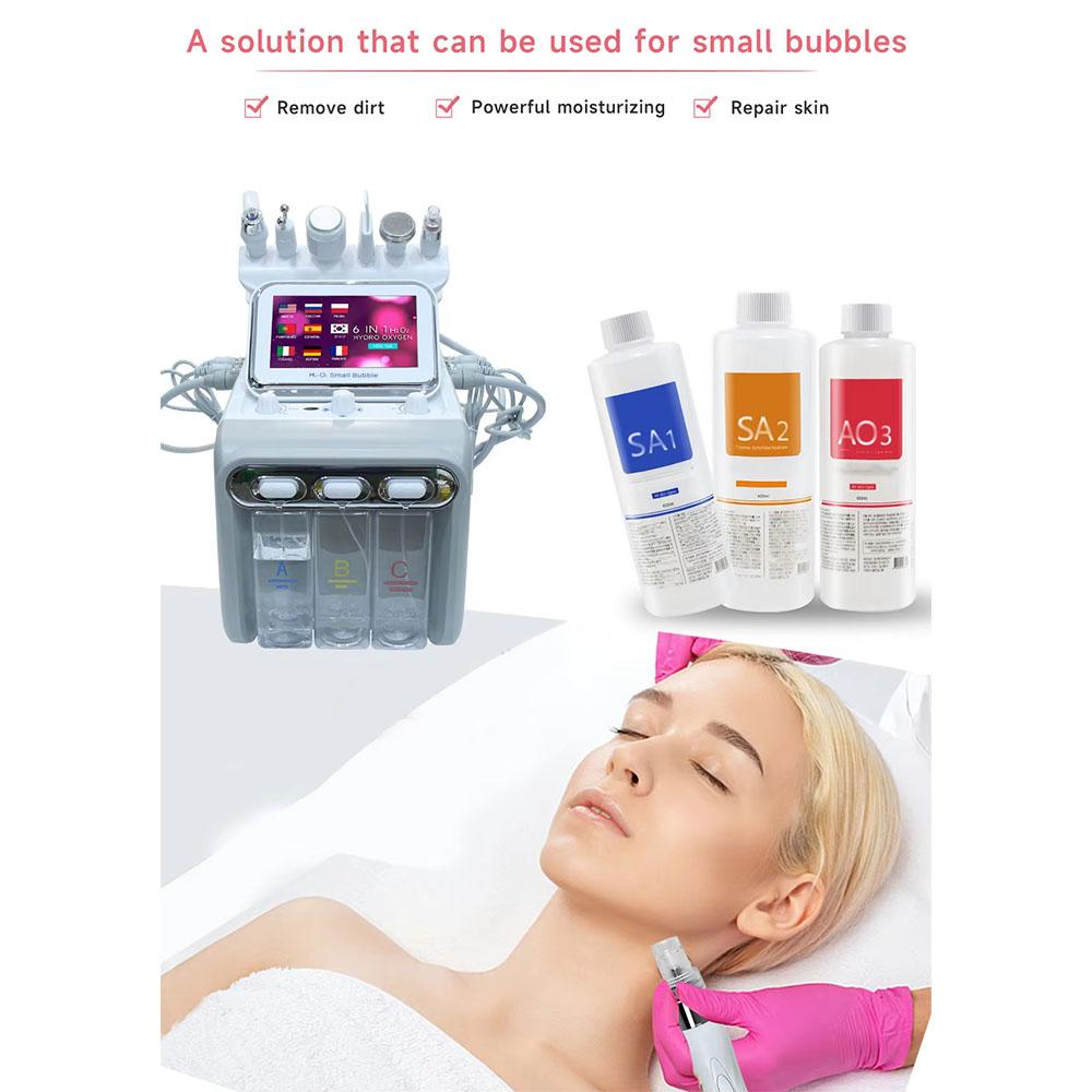 pcs/Lot 1200ML Hydra Liquid Face Serum Facial Aqua Peel Solution AS1 SA2 AO3 For Beauty Machine SkinCare Deep Cleaning Fast Ship