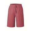 Ladies, Casual Pants, Fashionable, Solid Color, Cropped Pants, Mid Length Pants